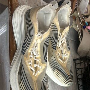 APL Cream and Black Artistic Sneakers